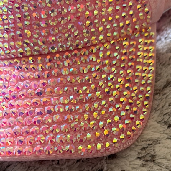 Pink Rhinestone Cap - Picture 3 of 4